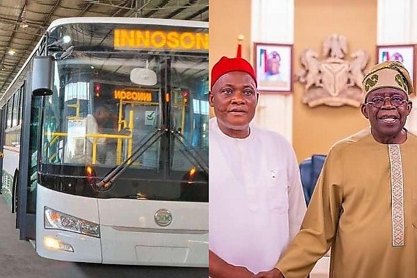 Innoson Chairman Meets With President Tinubu In Aso Villa, Discusses CNG-powered Buses